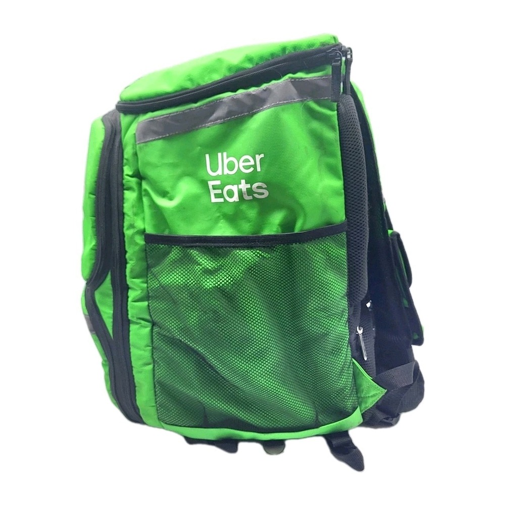 Uber Eats XL Insulated Food Delivery Backpack Bag w/ Cover Large Thermal Bag - Picture 5 of 16